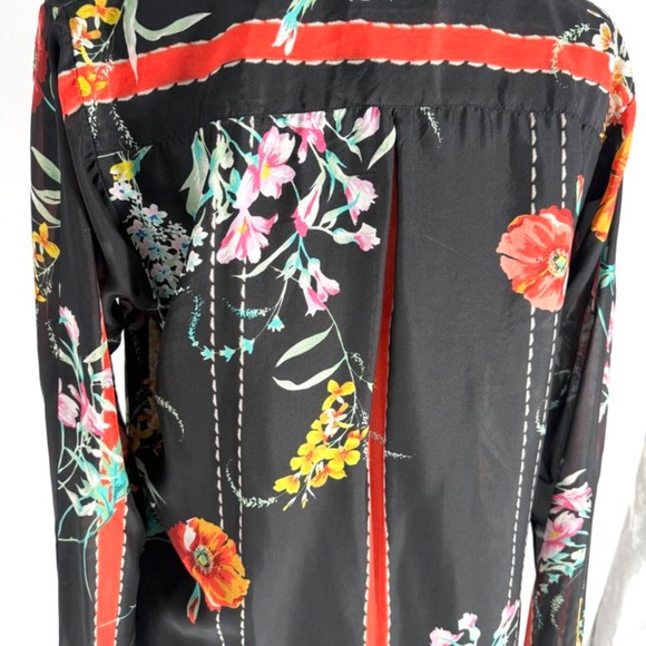 Johnny Was Silk top - Picture 7 of 12